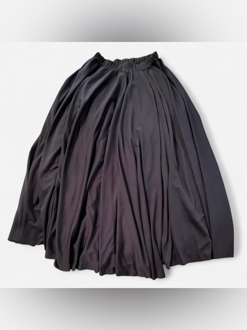 Eurotard Black Full-Length Skirt, OFSA, Dancewear, EUC